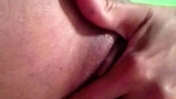 Touching Wet Pussy With Dildo