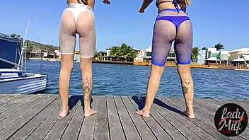 Fast Way To Lose Calories With Cum And A Friend!