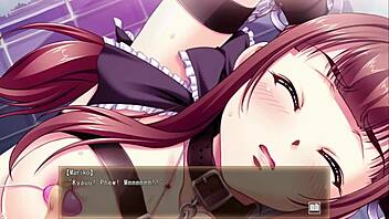 the tied up wife gets raw fucked and creampied in this hentai anime bondage scene.