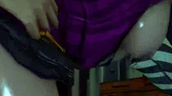 Mad Moxxi In Hardcore Anime Hentai Action