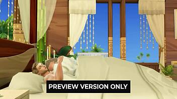 me and taylor got wild with joe in 3d hentai morning sex