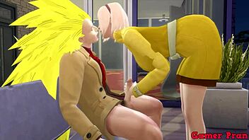 히나타와 친구들, 사쿠라 애널 섹스