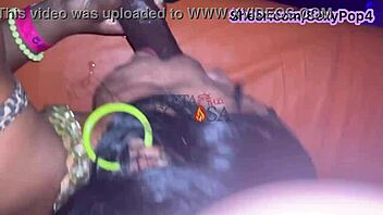 Young girl does deep throat