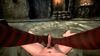 Mavis Gives Intense Shoejob And Footjob