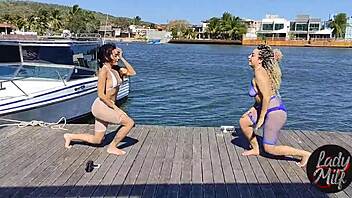 Fast Way To Lose Calories With Cum And A Friend!