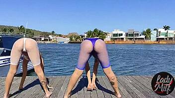 Fast Way To Lose Calories With Cum And A Friend!