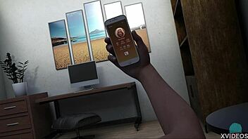 Bound and riding that big cock hard