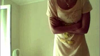 russian brunette teen 18+ with small tits on skype