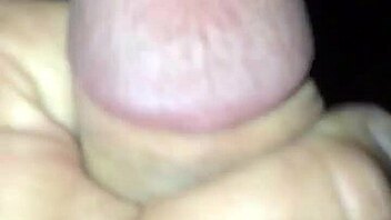 Slow motion cumshot from intense masturbation