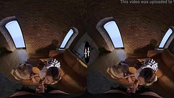 Watch These Big Bad Girls Ride Hard In Dark VR!