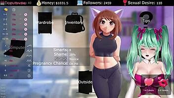 Egirl Mystic's magical Hentai gaming experience with My Hero Academia