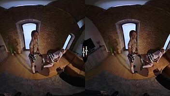 Watch These Big Bad Girls Ride Hard In Dark VR!