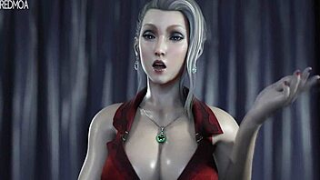 I tease Scarlet's cock until the guy whimpers in defeat