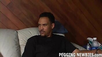 this strapon is going deep into your ass in femdom bdsm session