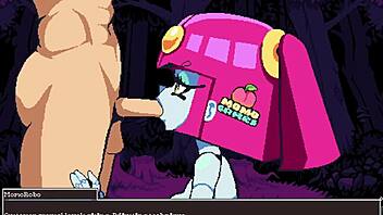 Explore the erotic pixel art of Flipwitch in this Hentai game collection