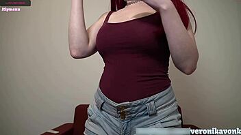 Arygameplays, a German teen, flaunts her big and beautiful tits