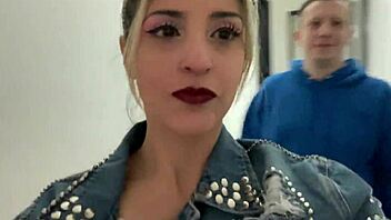 Blonde Slut Gets Hard Anal Creampie