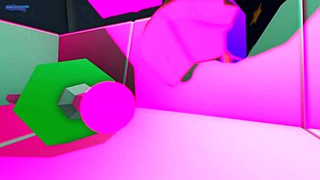 Cartoon farting fun with a Roblox shrink ray fetish twist