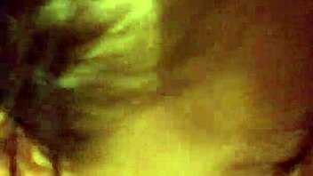 this dope whore is sucking that big black monster cock with her natural tits out