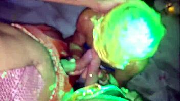 carnival warmup turns into a wild gay orgy with anal and creampie