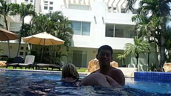 how tasty is fucking after swimming in pool?