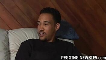 this strapon is going deep into your ass in femdom bdsm session