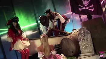 naughty pirates fuck at sea