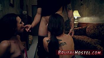 Aidra Fox and Kharlie Stone in Bondage with Pussy Clips