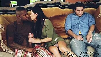 husband gets cuckolded by big black cock 😏