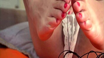 fetish tranny foot worship session