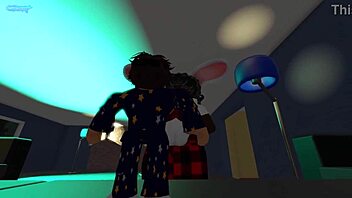 Cartoon farting fun with a Roblox shrink ray fetish twist
