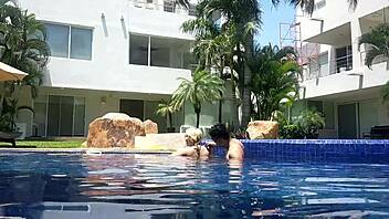 how tasty is fucking after swimming in pool?