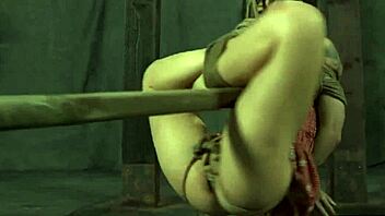 Anal torment leads to intense squirting in this hardcore scene.