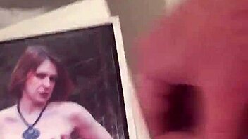 i made a cum tribute for stephie and it was amazing