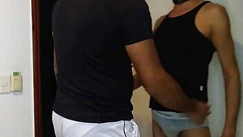 On the honeymoon, she betrays her husband with a monster cock session.