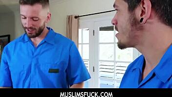 maya bijou stars in a muslim-themed scene with double pov action