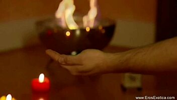 Asian Lingam Massage Arouses Interracial Couple Sensually