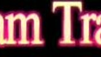 Tranny Mariana Lins Shoves Dildo Deep in Her Butt