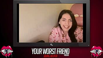 aria carson, is your worst friend going deeper with that blowjob?