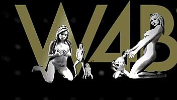 nessa devil takes center stage in a solo monster pack performance for esk� porno.