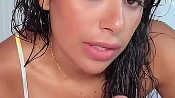 damn, i love giving hot dildo blowjobs and dirty spanish handjobs - sheila ortega