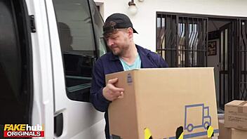 fakehub hot french girl gets thrown around and fucked in the ass