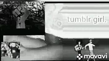 African American Teen Feels Deep Scratches On Her Ass