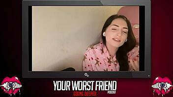 aria carson, is your worst friend going deeper with that blowjob?
