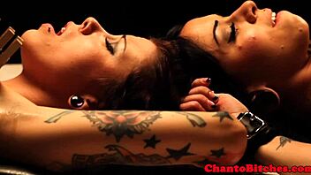 watch this lezdom mistress rule over her submissives?