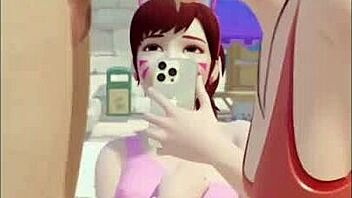 Overwatch deepthroat blowjob compilation in sfm blender november 2023.