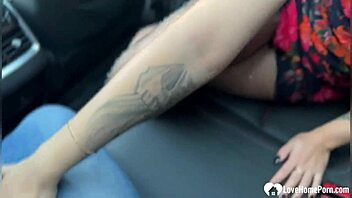 Uber driver joins boyfriend in fucking me