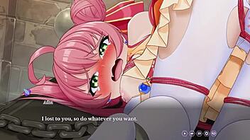 Kaiju Princess Bound in Outdoor Torment