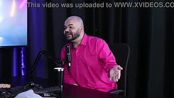 Paulo Avelar Likes Fetish Hitting But Not To Hurt, Listening To Jerk Off In Sheer Red Lingerie!