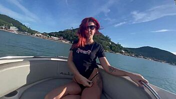 Teen 18+ With Small Natural Tits Plays With Balloon